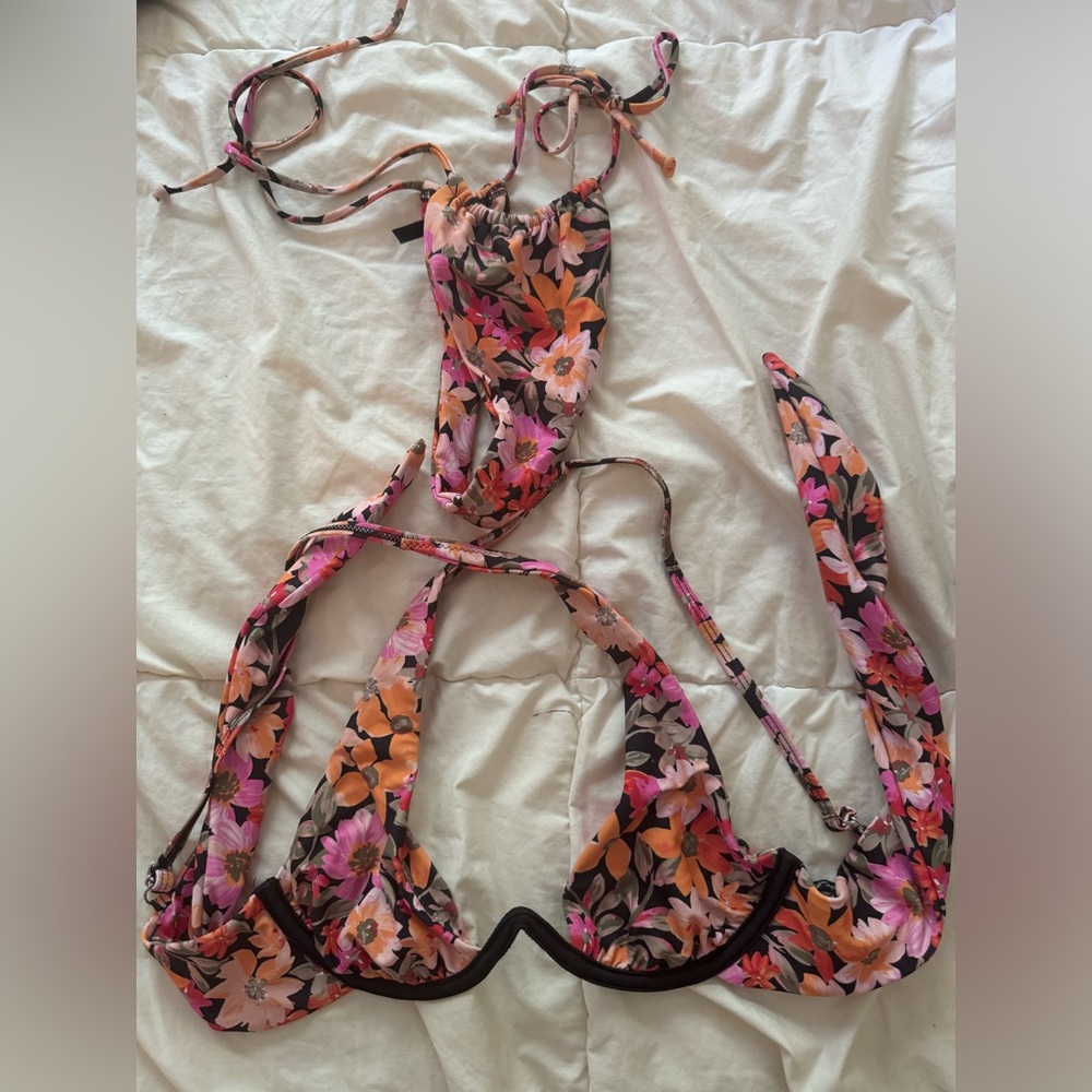 For Love and Lemons bikini floral